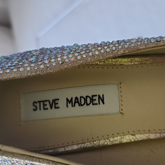 Steve Madden rhinestones and crystal ultra high heel platform shoes - Picture 11 of 12